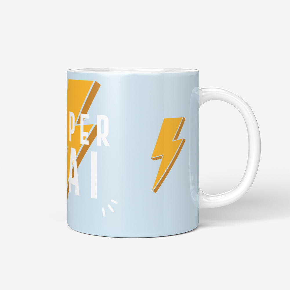 Caneca Super Pai intro