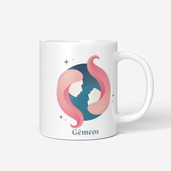 Caneca Signo Gêmeos 1